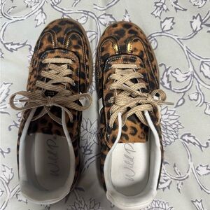 Leopard Print Women's Sneakers